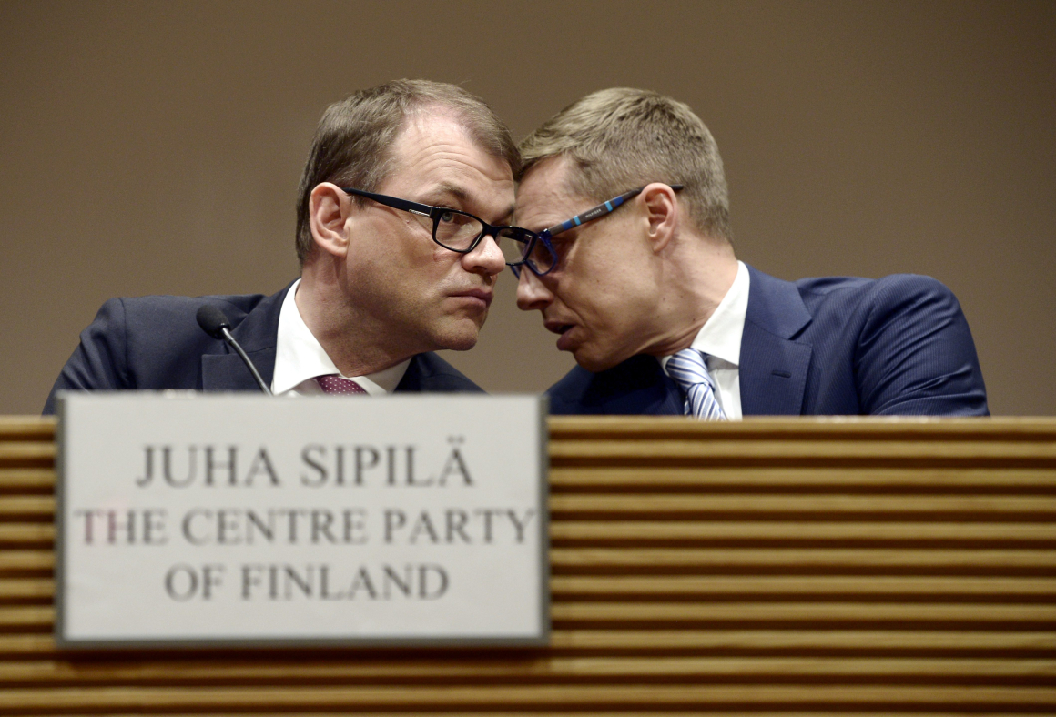 Finska regeringen hoppas att partssamarbete kan mildra sparpaket Finska regeringen hoppas att partssamarbete kan mildra sparpaket