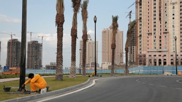 ILO skickar delegation till Qatar