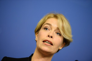 Socialförsäkringsminister Annika Strandhäll. Foto: Maja Suslin/TT.
