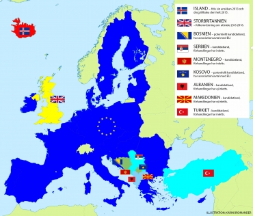 Kandidatländer brister i ekonomi och demokrati