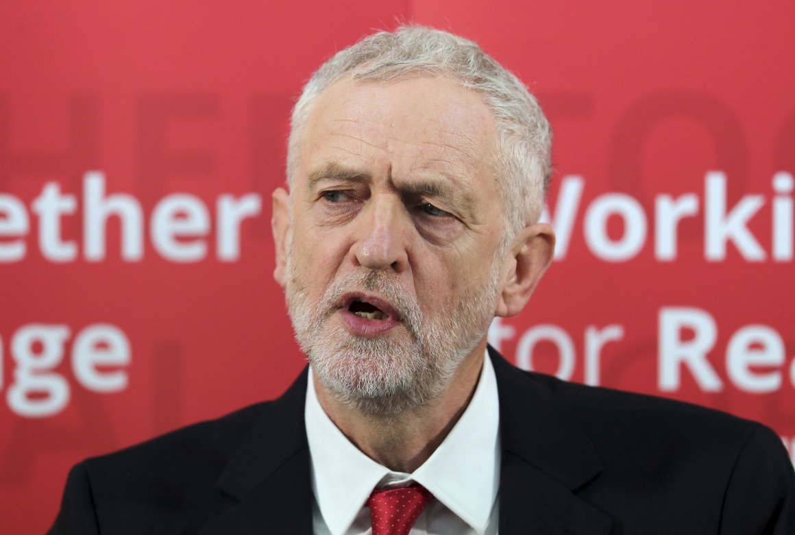 Jeremy Corbyn vill införa lönetak