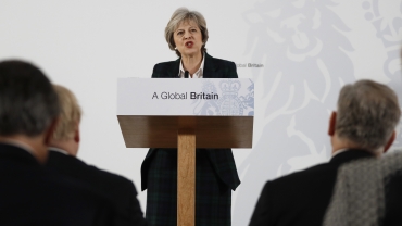 Theresa May vill lämna EU:s tullunion