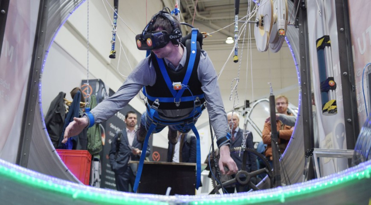 Fjärde industriella revolutionen på industrimässan