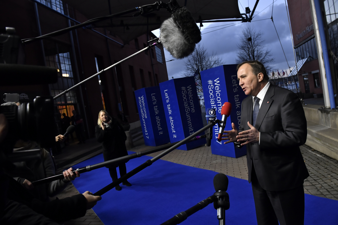 Stefan Löfven bakom rekordstort lajv i Göteborg Stefan Löfven bakom rekordstort lajv i Göteborg