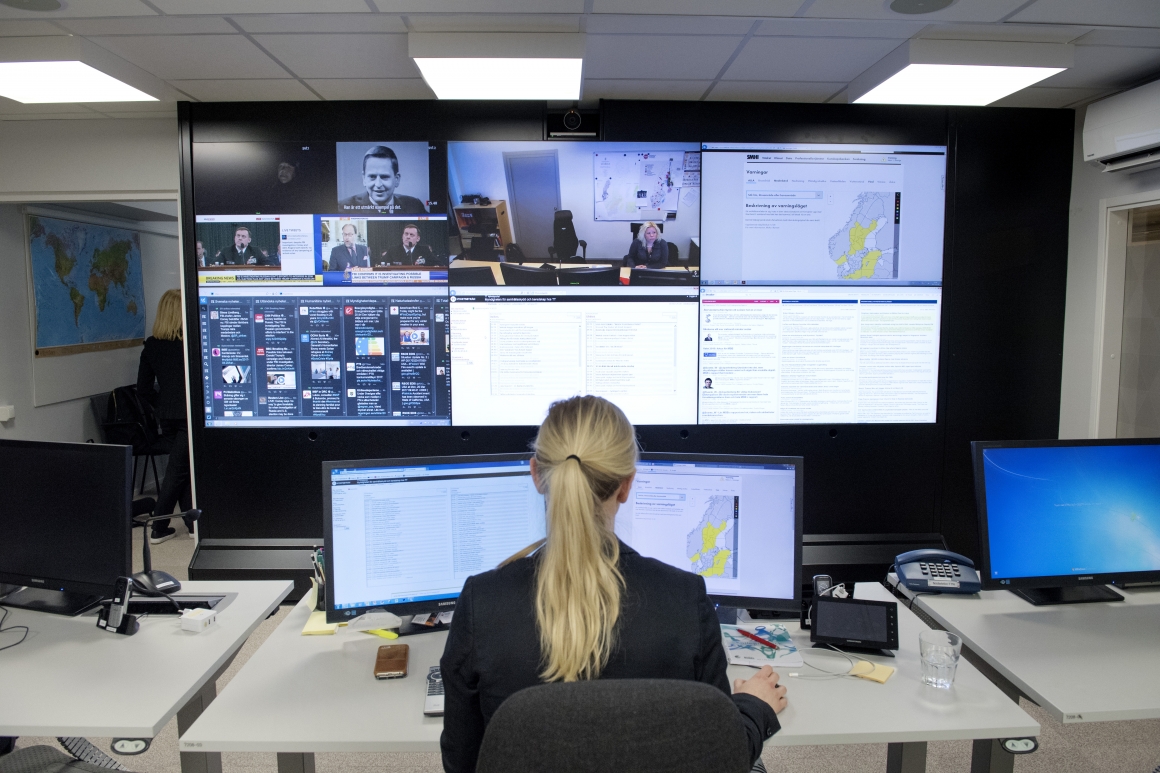 MSB i stabsläge – förbereder Dan Eliassons ankomst