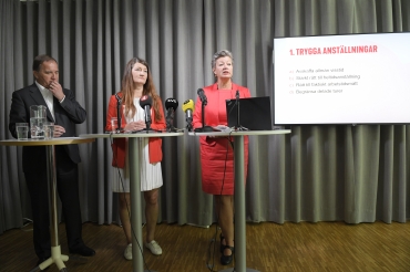 S: Stopp för allmän visstid och hyvling efter valet