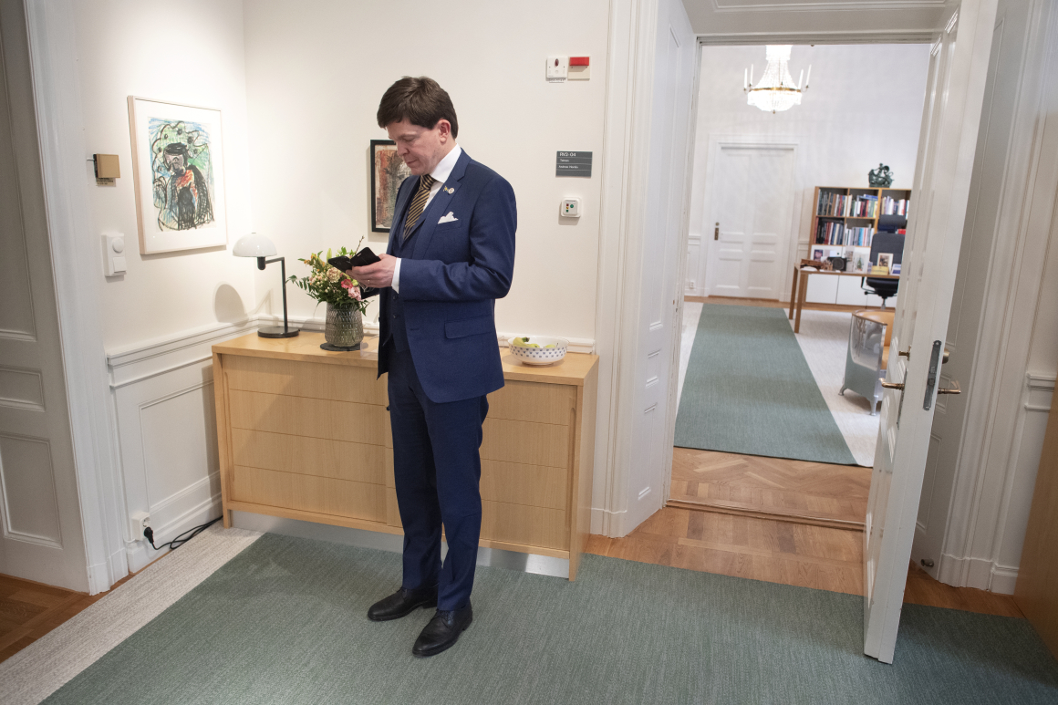 Talmannen fast i ny sondering