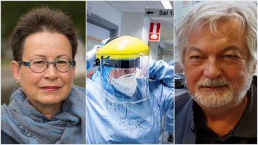 Arbetsmiljöforskare: Enbart visir skyddar inte mot covid-19