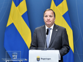 Stefan Löfven pausar tiden