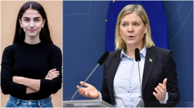 Ingen tackar kvinnor för att vi ler och kramas