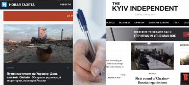 Oberoende medier i Ukraina och Ryssland ber om donationer