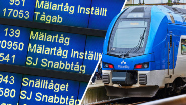 ”Massflykt” från MTR:s Mälartåg