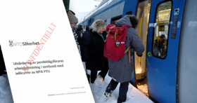 Dold rapport avslöjar säkerhetsbrister på pendeltåg
