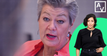 En desperat boomer försvarar  Chat Control