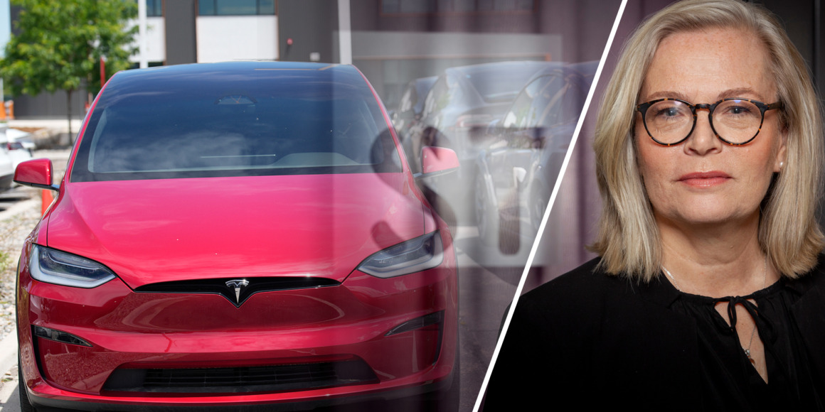 Postblockaden bruten – Tesla massbeställer nya skyltar