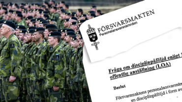 Sexbrott i försvaret: facken krävde inte polisanmälan 