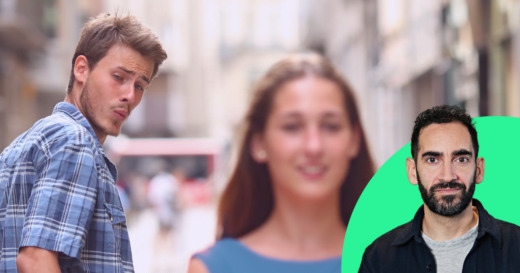 Kvinnorna förvrider männen – högerut