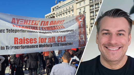 Strejk i Aten mot Klarnas kundtjänstbolag Foundever