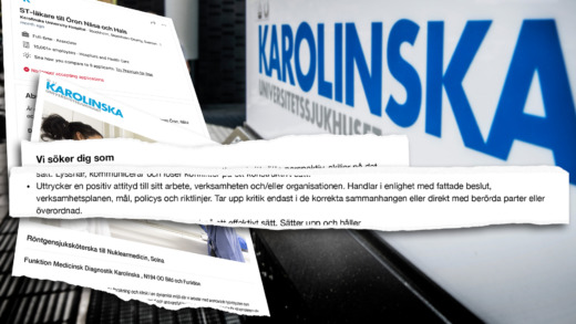 Karolinska söker lojala läkare