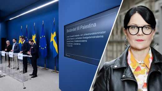 Facken kräver återupptaget bistånd till Palestina