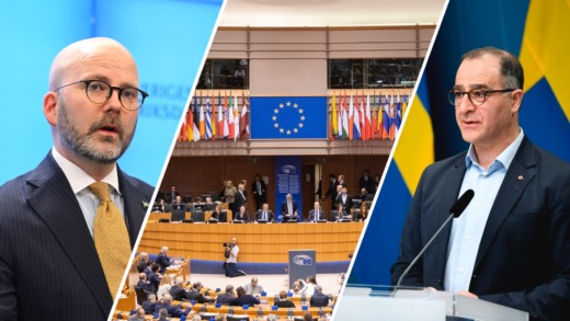 S anklagar SD för dubbelspel om svenska modellen