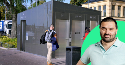 Rivna toaletter – pissigt för Stockholm