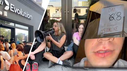 Nätkasinot Evolution vägrar möta Unionen om hungerstrejkande