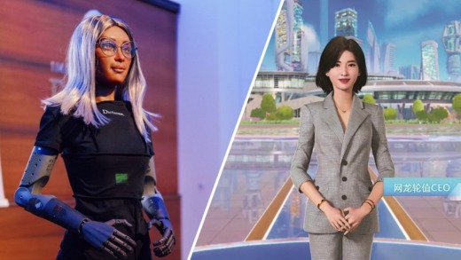 Mika och Tang Yu visar att AI kan jobba som chefer