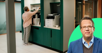 Lyxigt kaffe stoppar inte flykten från kontoret