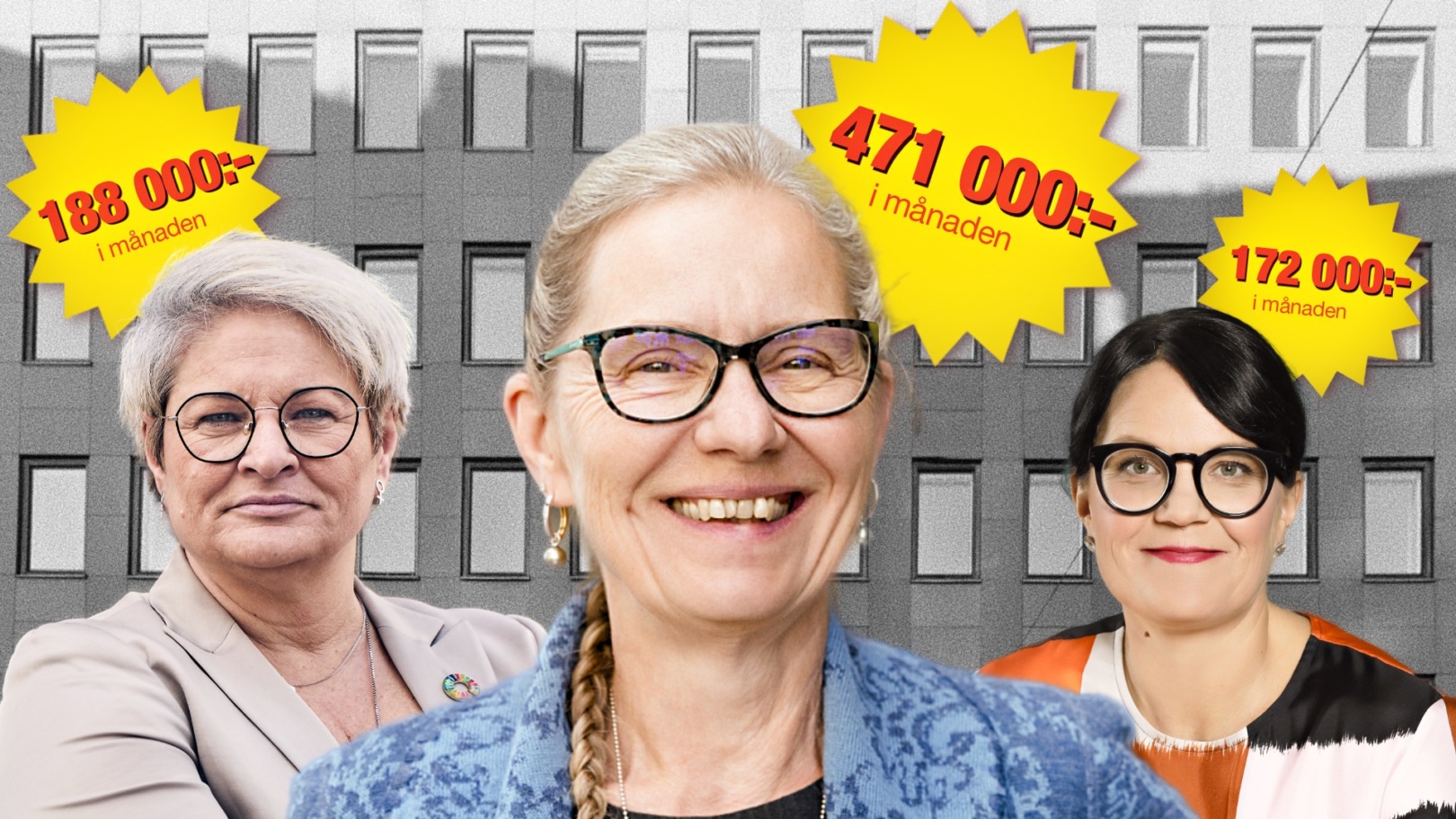 Facktopparnas verkliga inkomster – så mycket tjänar de egentligen