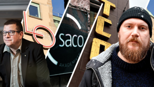 LO, TCO och SACO lägger sig inte i sparkad hamnfackstopp