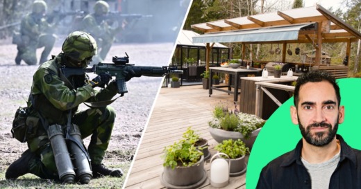 Bygga utekök eller bygga försvar – vad vill regeringen?