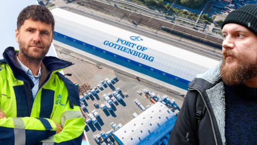 Göteborgs hamn: Vi stänger inte ute Erik Helgeson