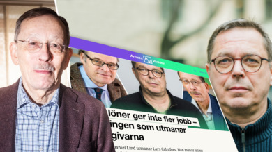 Lars Calmfors: Daniel Lind har fel om lägstalöner
