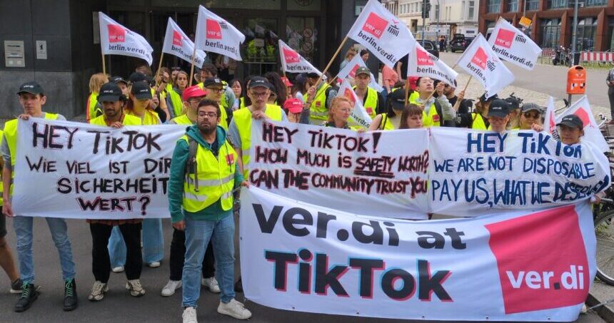 Tiktok-moderatorer strejkar – ska ersättas av AI