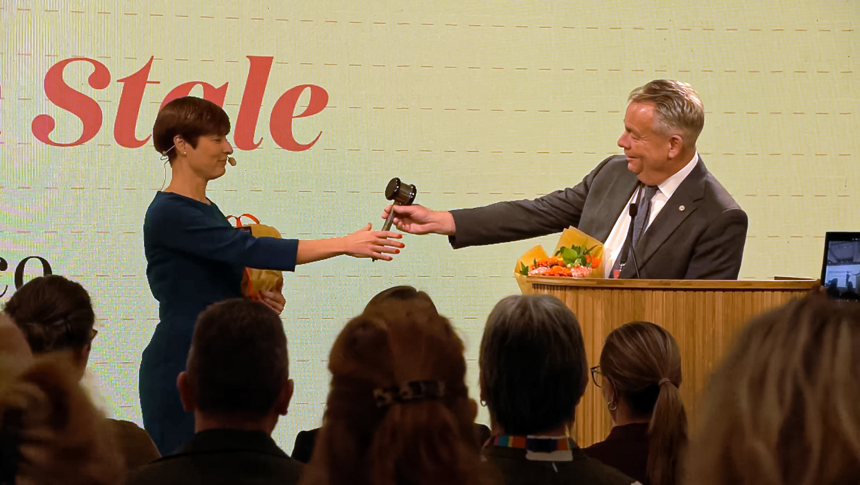 Sofia Rydgren Stale ny Saco-ordförande