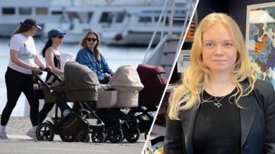 Var femte ung kvinna överväger välja bort barn på grund av klimatet