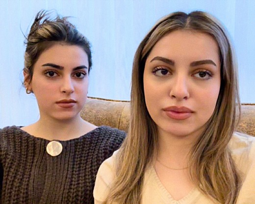 Darya och Donya har nåtts av utvisningsbeslutet i Iran