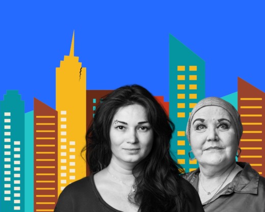 Cheferna tvingas putsa fasaden medan taket rasar