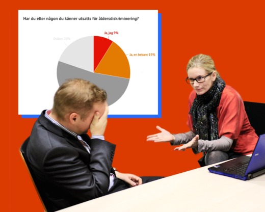 Var fjärde svensk har mött åldersdiskriminering