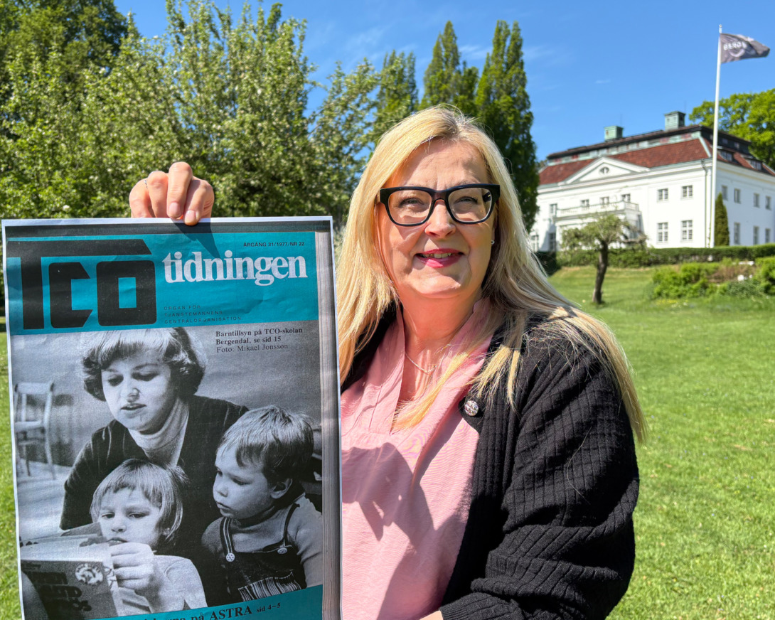 Linda gick i förskola på Bergendal – efter 50 år är hon tillbaka